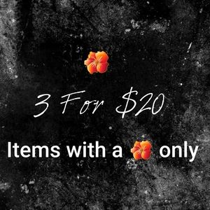 Bundle 3 🌺 items